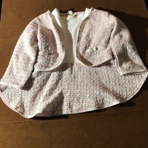 2 piece dress and vest set.